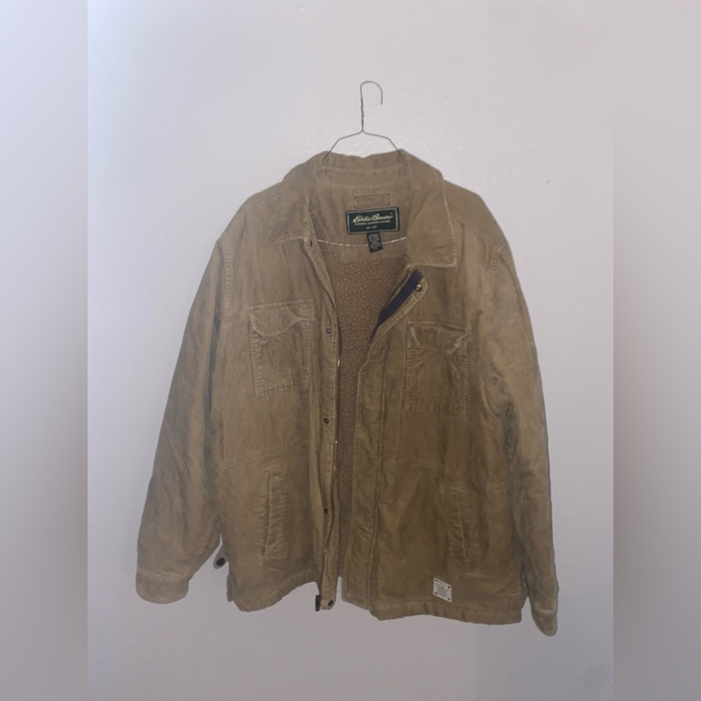 Eddie Bauer Men’s Sherpa Lined Jacket